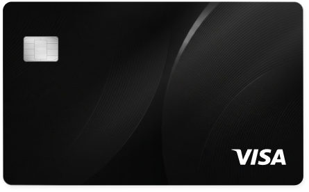 Nukud black Visa business card