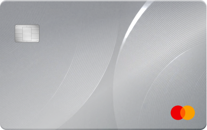 Nukud silver Mastercard business card
